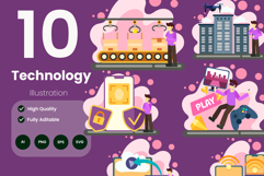 Technology Illustration Pack Product Image 1