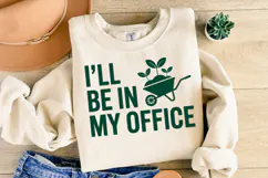 I'll be in my Office svg Design | Svg Cut Files | Shirt Svg Product Image 1