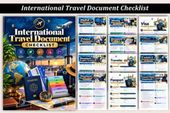 International Travel Document Checklist Product Image 1