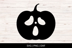 Screaming Jack O Lantern Pumpkin SVG Product Image 1