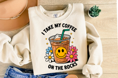 I take my Coffee on the Rocks svg | Svg Cut File | Shirt Svg Product Image 2