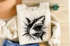 Shark Svg Design | Svg Cut Files | Shirt Svg Product Image 2