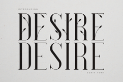 Desire Elegant Botanical Serif Font Product Image 1