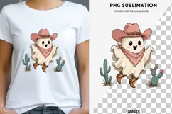 Western gothic halloween png design for T-shirts Product Image 1