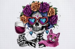 Funny Skeleton Messy CLIPART PNG Product Image 2