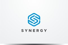Synergy - Letter S Hexagon Logo Template Product Image 2
