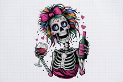 Funny Skeleton Messy CLIPART PNG Product Image 2