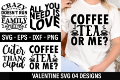 Valentine&#039;s Day SVG Design - Crazy doesn&#039;t run in my Family Product Image 1