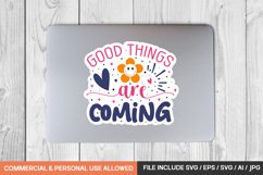 Motivational Sticker Svg Design Product Image 1