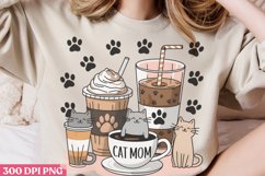 Mom Coffee Sublimation PNG Product Image 2