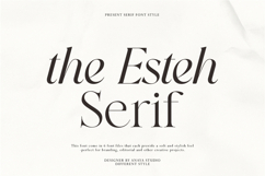 The Esteh Serif Product Image 1