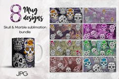 Skull &amp; Marble | Sublimation Mug design bundle, JPG Product Image 1