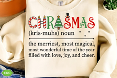 Christmas Definition Print, Merry Christmas PNG, Christmas Product Image 1