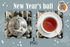 Christmas tree ball, stand for hot food Product Image 1