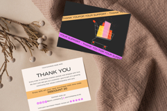 Aesthetic Thank You Card for Small Business | Minimal Product Image 1