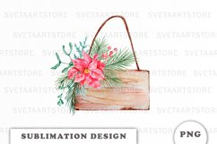 Watercolor Christmas Holiday PNG Product Image 1