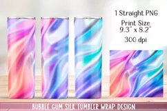 Galaxy slime Tumbler Design Sublimation. 20 oz, PNG. Product Image 2
