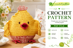 Chicken Tea Cozy Crochet Pattern PDF Product Image 6