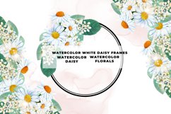 Watercolor Daisy Black Frames Product Image 1