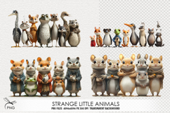 Strange little animals sublimation Product Image 1