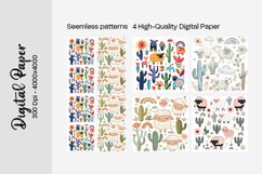 Nursery Boho digital paper Seamless backgrounds Product Image 2