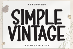 Simple Vintage Product Image 1