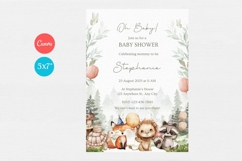 Baby Shower Invitation Template 203 Product Image 1