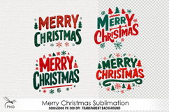 Merry Christmas Sublimation Product Image 1