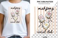 Mahjong png design for T-shirts Product Image 1