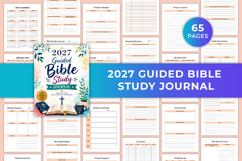 2027 Guided Bible Study Journal | Prayer Journal &amp; Scripture Product Image 1