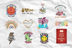 Special Education Teacher Humor PNG Bundle | SPED Quotes Product Image 1