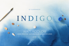 Blue Watercolor Texture Collection Product Image 1