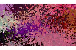 Abstract multicolored geometric polygonal background. Product Image 1