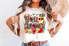 Hello Summer PNG sublimation |Beach &amp; Summer PNG T-Shirt Product Image 4