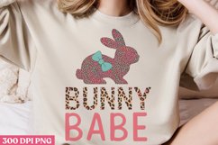 Bunny Babe PNG, Happy Easter Sublimation PNG Product Image 2