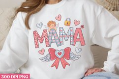 Mam PNG, Valentine Mama coquette Sublimation PNG Product Image 1