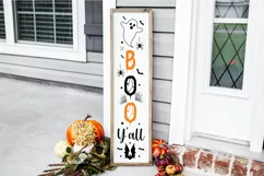 Farmhouse Halloween SVG 3 designs /Halloween Porch Signs SVG Product Image 5