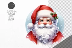 Christmas clipart, Santa clipart, Winter clipart Product Image 1