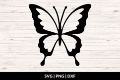 Butterfly Outline SVG, Butterfly Clipart Product Image 1