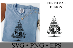Leibe Freude Hoffnung Frienden Svg | Christmas | Shirt Svg Product Image 1