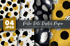 Polka Dots Digital Paper Product Image 1