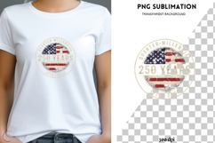 250 Years PNG | Quarter-Millennial 1776-2026 Design Product Image 2