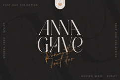Anna Glave - Serif &amp; Script Font Duo Product Image 1