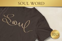 Soul Word SVG Product Image 1