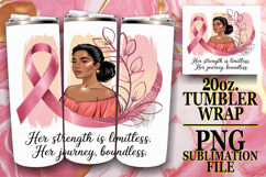 Sweet Memories 20oz tumbler wrap, Cancer Product Image 1