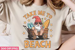 Take Me To Beach PNG, Hello Summer Sublimation PNG Product Image 2