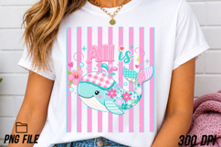All is Whale Preppy PNG Product Image 2