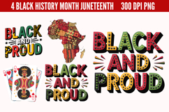 Black History Month Juneteenth Subliamtion Bundle PNG Product Image 2