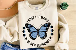 Trust the Magic of new beginnings Svg | Shirt Svg Product Image 2