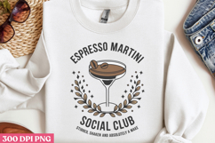 Espresso Martini Social Club PNG, Coquette Bow Positive Product Image 2